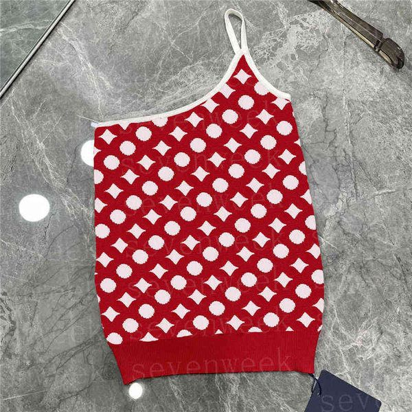 one shoulder knitted t shirts vest for women designer letter knits fashion ladies tshirt clothing, White
one shoulder knitted t shirts vest for women designer letter knits fashion ladies tshirt clothing, White