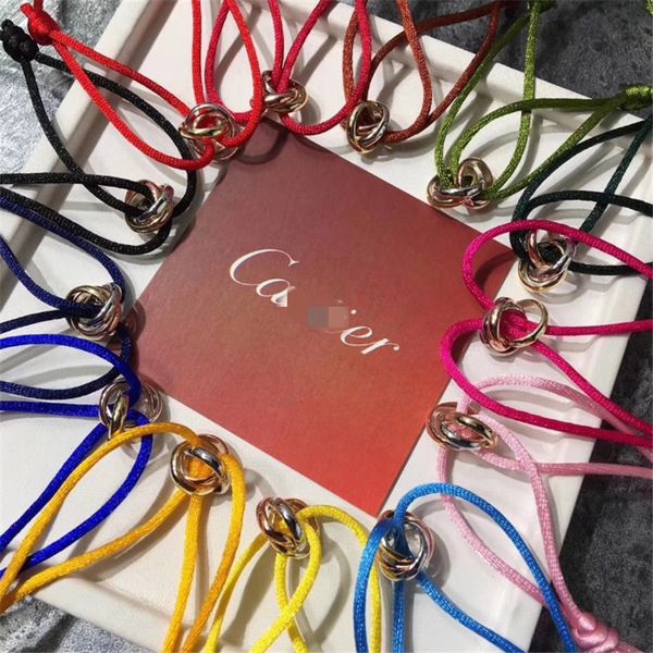 316l stainless steel trinity ring string bracelet three rings hand strap couple bracelets for women and men fashion jewwelry famous brand, Golden;silver
316l stainless steel trinity ring string bracelet three rings hand strap couple bracelets for women and men fashion jewwelry famous brand, Golden;silver