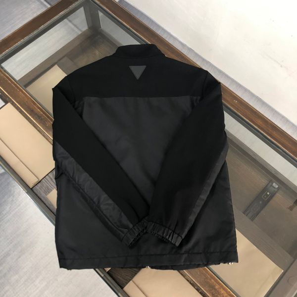 men's jackets designer new men splicing stand collar jacket design style casual long sleeve coats j9kz, Black;brown
men's jackets designer new men splicing stand collar jacket design style casual long sleeve coats j9kz, Black;brown