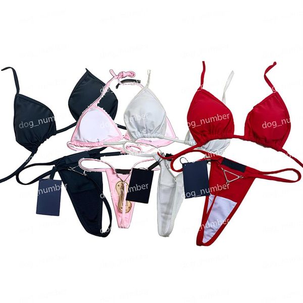 trendy triangle badge bikinis lingerie charming spashg beach bras thongs set womens split padded underwear 4 colors291z
trendy triangle badge bikinis lingerie charming spashg beach bras thongs set womens split padded underwear 4 colors291z