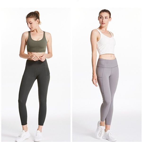 yoga outfits solid color women pants high waist sports fitness elastic leggings pant1, Gray
yoga outfits solid color women pants high waist sports fitness elastic leggings pant1, Gray