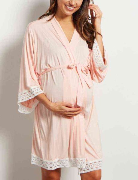 lace waist rope pregnancy pajamas soft pajamas women threequarter sleeve nightwear nursing pajamas for pregnant woman bathrobe j220813, White
lace waist rope pregnancy pajamas soft pajamas women threequarter sleeve nightwear nursing pajamas for pregnant woman bathrobe j220813, White