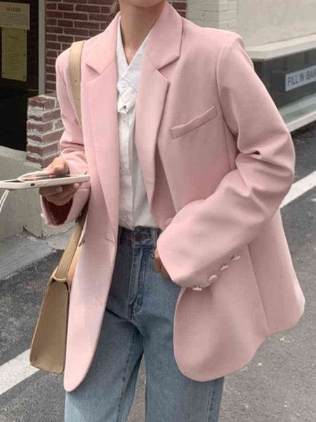 2022 spring autumn solid women jacket singlebreasted casual blazer office ladies formal female outfit business clothing j220813, White;black
2022 spring autumn solid women jacket singlebreasted casual blazer office ladies formal female outfit business clothing j220813, White;black