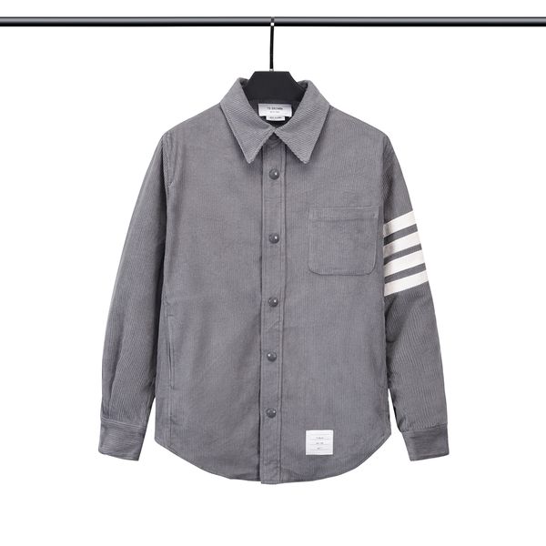 men's plus size outerwear & coats shirts new thickened corduroy yarn-dyed shirts four bars striped splicing outdoor casual women's, Black;brown
men's plus size outerwear & coats shirts new thickened corduroy yarn-dyed shirts four bars striped splicing outdoor casual women's, Black;brown
