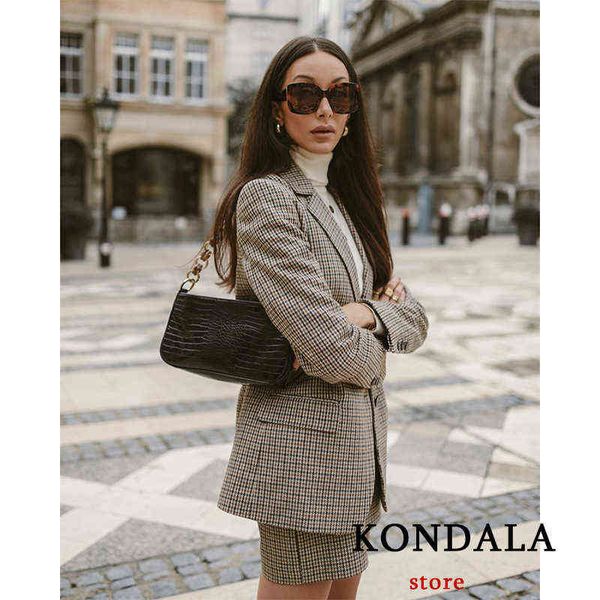 kondala za 2021 women blazer office lady plaid casual oversized singlebreasted vintage jacket loose elegant mujer outfit j220813, White;black
kondala za 2021 women blazer office lady plaid casual oversized singlebreasted vintage jacket loose elegant mujer outfit j220813, White;black