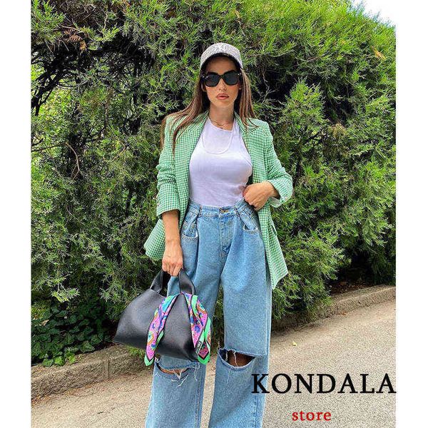 kondala women green and red plaid blazer za 2021 new office lady oversized long vintage jacket streetwear bags jackets runaway j220813, White;black
kondala women green and red plaid blazer za 2021 new office lady oversized long vintage jacket streetwear bags jackets runaway j220813, White;black