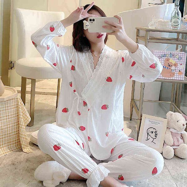 locking clothes pajamas breastfeeding pure cotton pregnancy postpartum women spring autumn and winter home dress fits j220813, White
locking clothes pajamas breastfeeding pure cotton pregnancy postpartum women spring autumn and winter home dress fits j220813, White