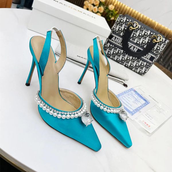 pearl design sandals slip on stiletto pumps luxury brand mach high heels pointed toe shoes, Black
pearl design sandals slip on stiletto pumps luxury brand mach high heels pointed toe shoes, Black