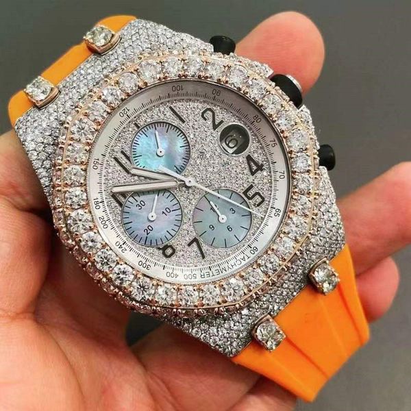 mens luxury watches automatic moissanite iced watch for men movement womens watch men's montre homme diamond watchs wristwatches montre, Slivery;brown
mens luxury watches automatic moissanite iced watch for men movement womens watch men's montre homme diamond watchs wristwatches montre, Slivery;brown