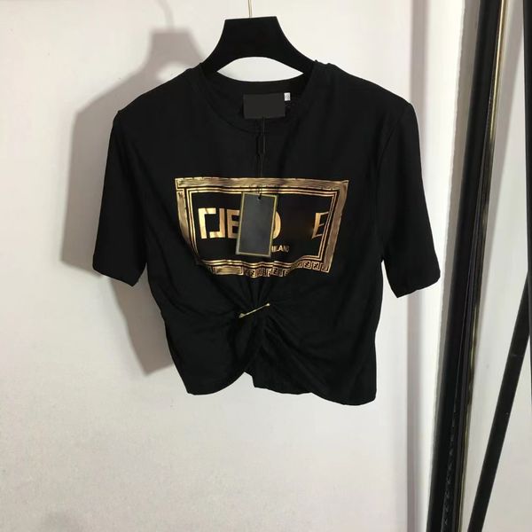 22 designers t-shirts fashion t shirts women chest stamping letter shirt color printing pin tucked waist short sleeved t-shirt casual luxury, White
22 designers t-shirts fashion t shirts women chest stamping letter shirt color printing pin tucked waist short sleeved t-shirt casual luxury, White