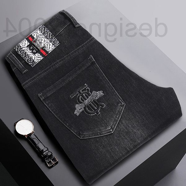 men's jeans designer light luxury business jeans men's autumn and winter thickened high-end elastic straight tube slim fitting kor, Blue
men's jeans designer light luxury business jeans men's autumn and winter thickened high-end elastic straight tube slim fitting kor, Blue