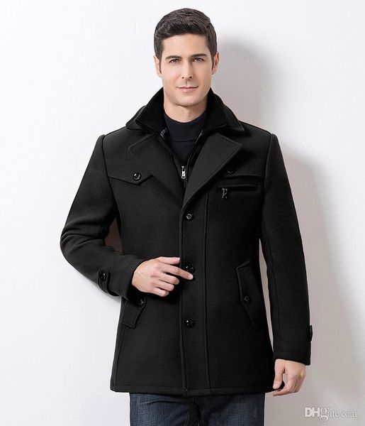 men's down & parkas mens outwear winter jacket thick warm parka 5xl clothes coat men double collar windproof thicken woolen coatsmen, Black
men's down & parkas mens outwear winter jacket thick warm parka 5xl clothes coat men double collar windproof thicken woolen coatsmen, Black
