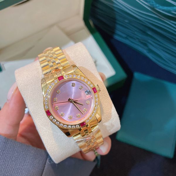 sw u1 luxury women's watch log type pink dial 31mm sapphire glass mirror 904l stainless steel automatic machine, Slivery;brown
sw u1 luxury women's watch log type pink dial 31mm sapphire glass mirror 904l stainless steel automatic machine, Slivery;brown