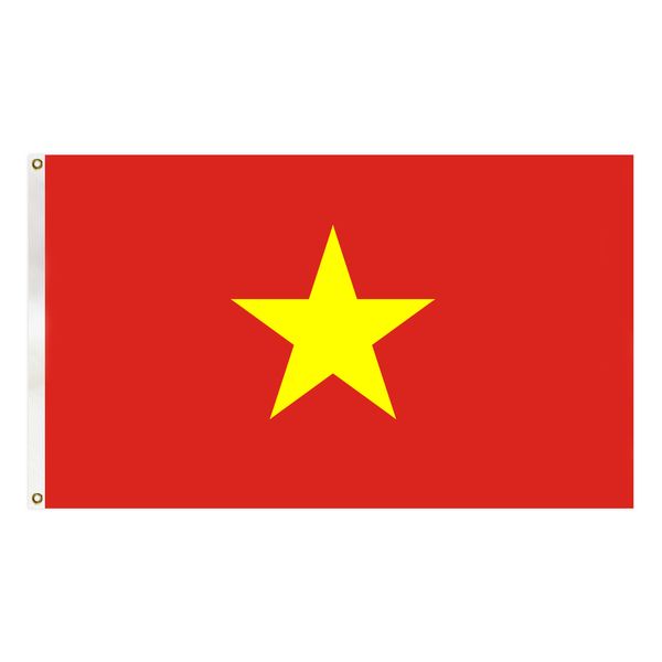 vietnam flag 90x150 cm factory supply premium polyester country national banner with brass grommets
vietnam flag 90x150 cm factory supply premium polyester country national banner with brass grommets