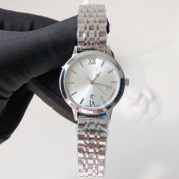 simple fashion women's watch 30mm quartz movement tempered glass mirror 316 stainless steel strap butterfly double snap buckle woman lu, Slivery;golden
simple fashion women's watch 30mm quartz movement tempered glass mirror 316 stainless steel strap butterfly double snap buckle woman lu, Slivery;golden