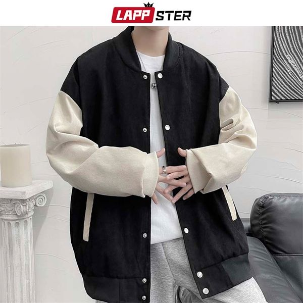 lappster men harajuku oversized colorful varsity jacket mens japanese streetwear jackets coats male korean y2k windbreaker 220822, Black
lappster men harajuku oversized colorful varsity jacket mens japanese streetwear jackets coats male korean y2k windbreaker 220822, Black