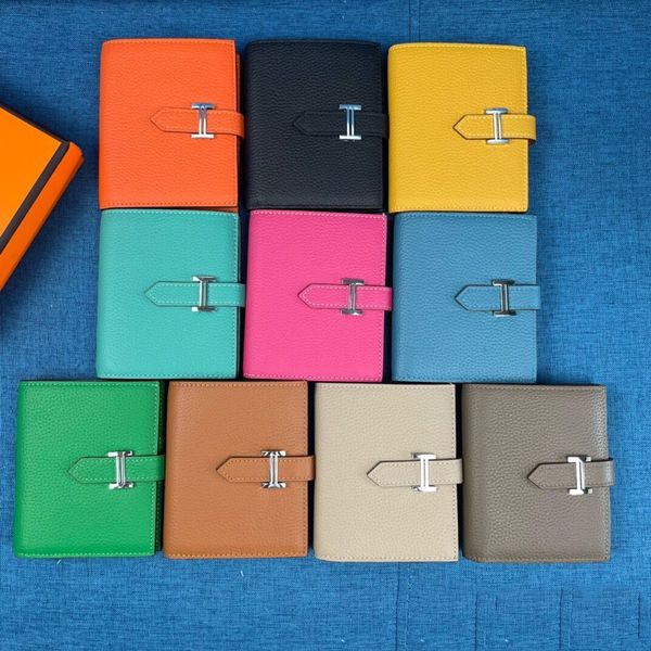designer buckle wallet leather clutch bags men women purses luxury brand card holders, Red;black
designer buckle wallet leather clutch bags men women purses luxury brand card holders, Red;black
