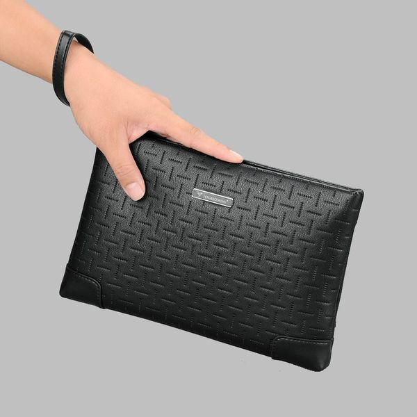 men's handbag large capacity moneybag business pu wallet envelope bag clutches leisure cards, Red;black
men's handbag large capacity moneybag business pu wallet envelope bag clutches leisure cards, Red;black
