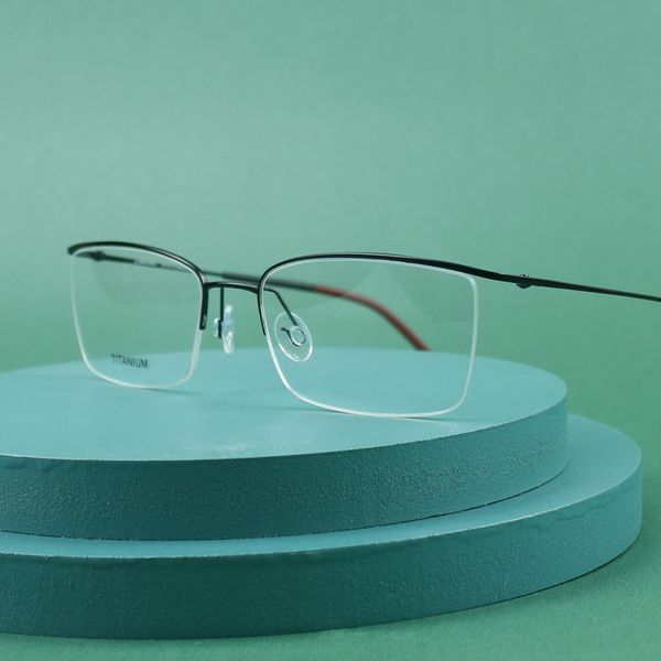 luxury designer sunglasses womens reading glasses titanium optical semi rimless prescription eyeglasses rectangular computer gamingtv phone, Black
luxury designer sunglasses womens reading glasses titanium optical semi rimless prescription eyeglasses rectangular computer gamingtv phone, Black