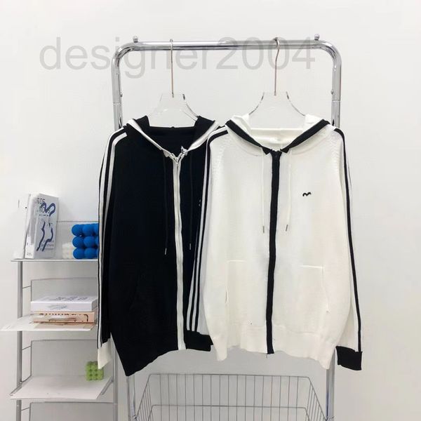 women's sweaters designer 22 early autumn new ce arc de triomphe black and white contrast embroidery slim fit zipper knitted cardigan h, White;black
women's sweaters designer 22 early autumn new ce arc de triomphe black and white contrast embroidery slim fit zipper knitted cardigan h, White;black