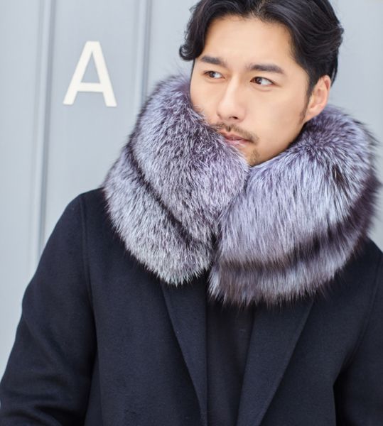 women real whole fox fur scarf collar double layer fur neckerchief travel ski, Blue;gray
women real whole fox fur scarf collar double layer fur neckerchief travel ski, Blue;gray