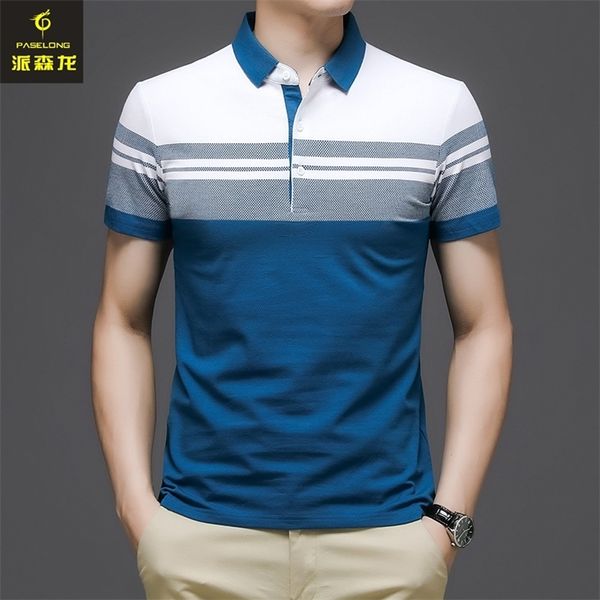 men summer striped polo shirt short sleeve slim fit polos fashion streetwear men shirts office casual shirts striped 220822, White;black
men summer striped polo shirt short sleeve slim fit polos fashion streetwear men shirts office casual shirts striped 220822, White;black