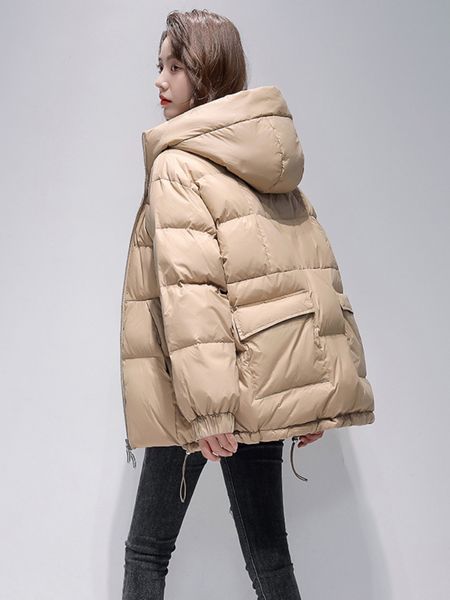womens down parkas fashion white duck down coat winter down jacket women solid color loose collar hooded warm outerwear, Black
womens down parkas fashion white duck down coat winter down jacket women solid color loose collar hooded warm outerwear, Black