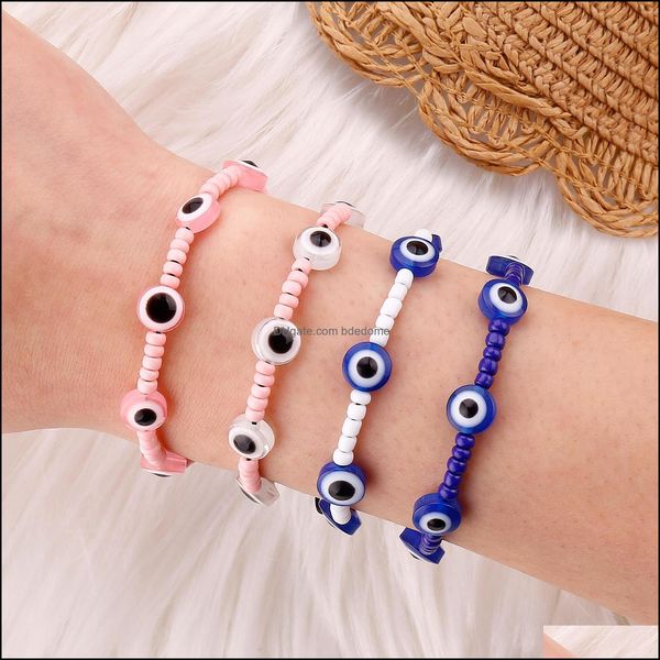 turkish evil blue eye bracelet colorf crystal resin bead rope cha bdedome dhk4d, Golden;silver
turkish evil blue eye bracelet colorf crystal resin bead rope cha bdedome dhk4d, Golden;silver
