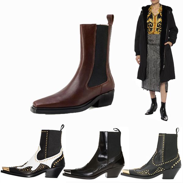 women high heels boots punk luxury tire leather chelsea booties men bottega shoes 35--48, Black
women high heels boots punk luxury tire leather chelsea booties men bottega shoes 35--48, Black