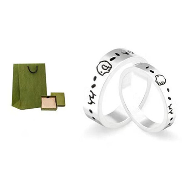 ring for man women rings fashion ghost designer jewelry sliver color, Silver
ring for man women rings fashion ghost designer jewelry sliver color, Silver