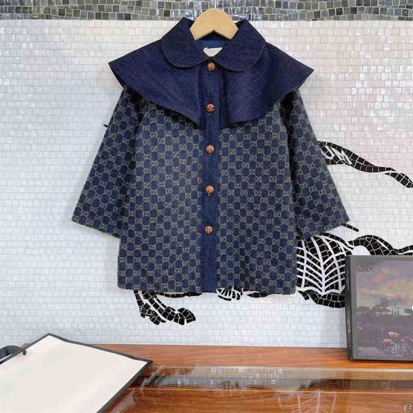 high-end girls denim midi coat windbreaker jacket kids jackets brand children's autumn coat winter outwear jacket size 100-15271l, Blue;gray
high-end girls denim midi coat windbreaker jacket kids jackets brand children's autumn coat winter outwear jacket size 100-15271l, Blue;gray