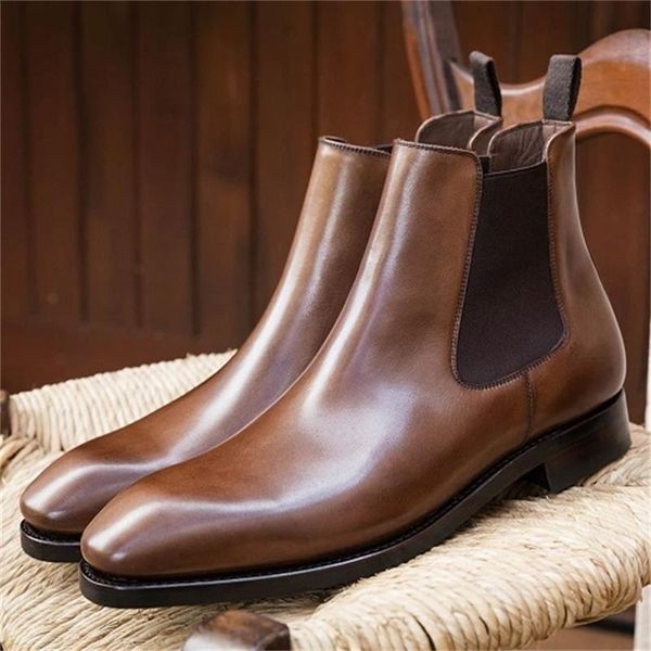 Men Chelsea Boots Solid Color PU Square Toe Low Heel Simple Slip-On Casual Street Men Shoes, Clear
Men Chelsea Boots Solid Color PU Square Toe Low Heel Simple Slip-On Casual Street Men Shoes, Clear