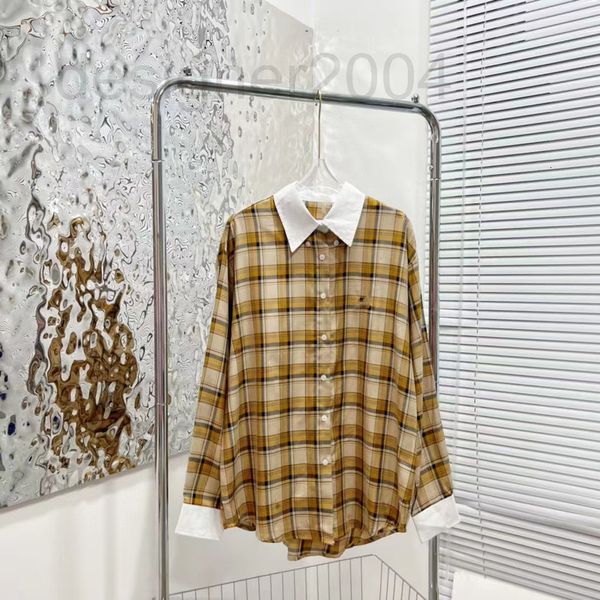 casual dresses designer early autumn new ce arc de triomphe small label embroidery power wear plaid long sleeve shirt splicing couples age r, Black;gray 
casual dresses designer early autumn new ce arc de triomphe small label embroidery power wear plaid long sleeve shirt splicing couples age r, Black;gray