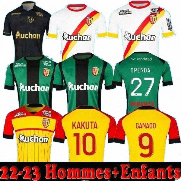 2023 rc lens maillot de foot soccer jersey saint barbe special away fofana kakuta 2022 child football shirt openda 22 23 men kids kit set en, Black
2023 rc lens maillot de foot soccer jersey saint barbe special away fofana kakuta 2022 child football shirt openda 22 23 men kids kit set en, Black