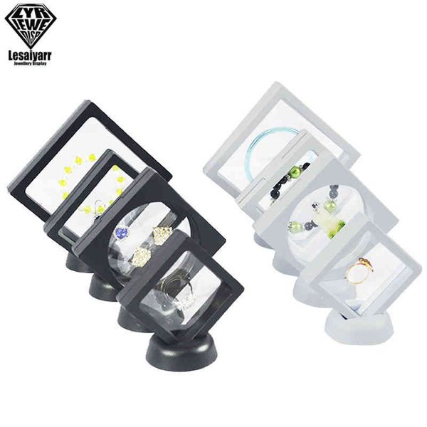 3d floating picture frame shadow box jewelry display stand ring pendant holder protect jewellery stone presentation case, Black;white
3d floating picture frame shadow box jewelry display stand ring pendant holder protect jewellery stone presentation case, Black;white