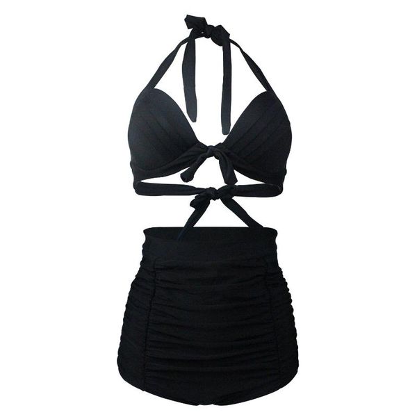 women's swimwear women's plus size solid black push up bikinis women bandage bikini sets swimsuit halter two pieces beachwear 2022, White;black
women's swimwear women's plus size solid black push up bikinis women bandage bikini sets swimsuit halter two pieces beachwear 2022, White;black