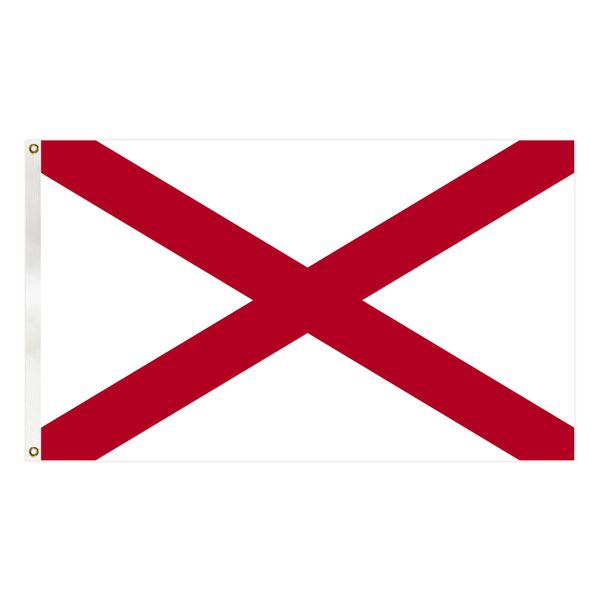 usa alabama state flag 90x150 cm america banner hipping with two brass grommets for decoration
usa alabama state flag 90x150 cm america banner hipping with two brass grommets for decoration