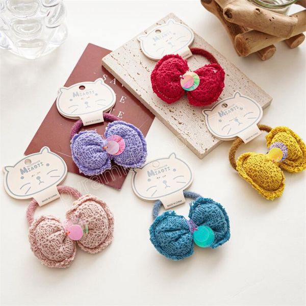 girls bowknot hair bow rubber bands kids lovely knitting elastic hairband hair accessories, Slivery;white
girls bowknot hair bow rubber bands kids lovely knitting elastic hairband hair accessories, Slivery;white