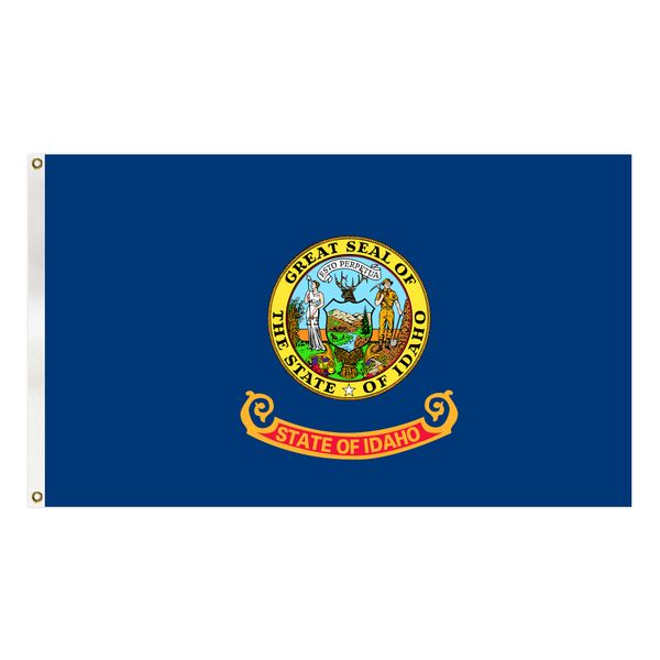 idaho state flag america banner 3x5 ft polyester hipping with brass grommets for indoor outdoor decoration
idaho state flag america banner 3x5 ft polyester hipping with brass grommets for indoor outdoor decoration