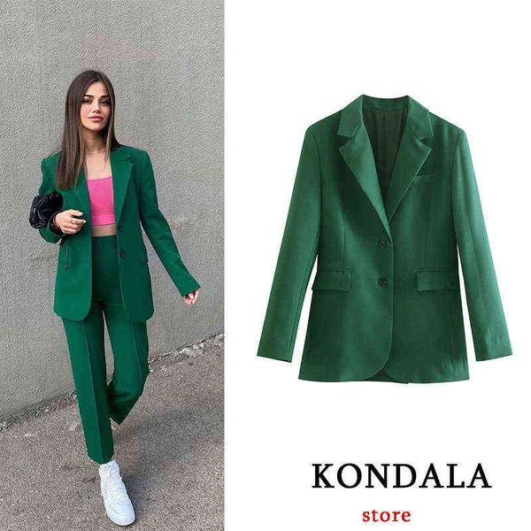 kondala za fashion 2021 vintage women blazer office lady green jackets v neck elegant oversized solid jackets mujer outfit j220813, White;black
kondala za fashion 2021 vintage women blazer office lady green jackets v neck elegant oversized solid jackets mujer outfit j220813, White;black