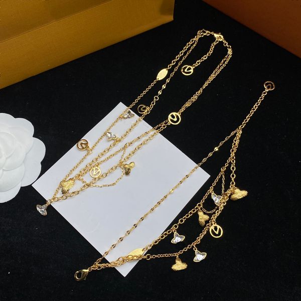elegant letter necklace bracelet fashion designer for woman temperament exquisite jewelry, Silver
elegant letter necklace bracelet fashion designer for woman temperament exquisite jewelry, Silver