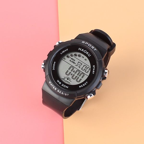 children's watch outdoor sports luminous multi-function electronic watch, Slivery;brown
children's watch outdoor sports luminous multi-function electronic watch, Slivery;brown