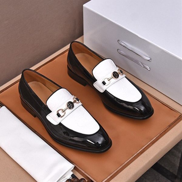trendy mens comfortable colorblock dress shoes handmade casual leather shoes size 38-44, Black
trendy mens comfortable colorblock dress shoes handmade casual leather shoes size 38-44, Black