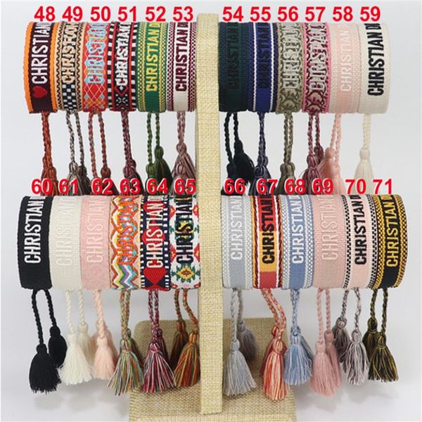 2021 european and american popular alphabet embroidery retro tassel hand rope luxury fashion jewelry170r, Black
2021 european and american popular alphabet embroidery retro tassel hand rope luxury fashion jewelry170r, Black