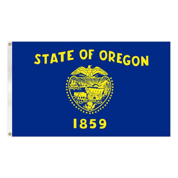 usa oregon state flag 90x150 cm america banner hipping with two brass grommets for decoration
usa oregon state flag 90x150 cm america banner hipping with two brass grommets for decoration