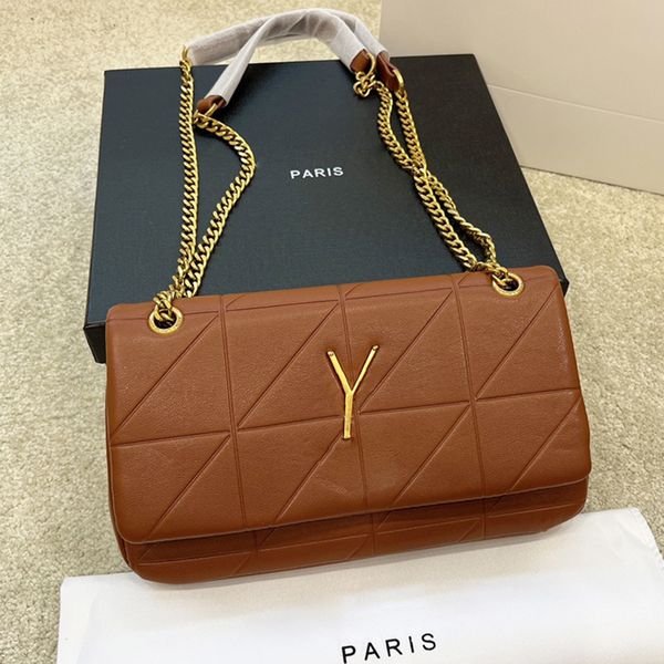 flap crossbody bag chain shoulder bags women handbag quilting real leather hardware letters
flap crossbody bag chain shoulder bags women handbag quilting real leather hardware letters