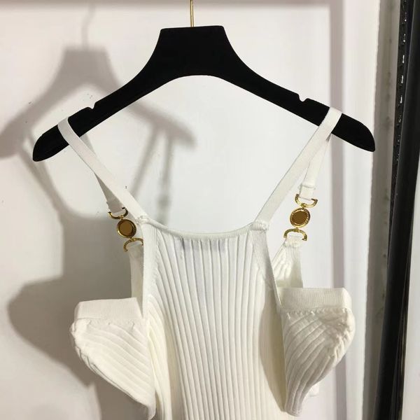 22 new designers vneck short sleeve knit halter dress fashion long skirt women pit stripe medus metal shoulder buckle casual luxurys, Black;gray
22 new designers vneck short sleeve knit halter dress fashion long skirt women pit stripe medus metal shoulder buckle casual luxurys, Black;gray