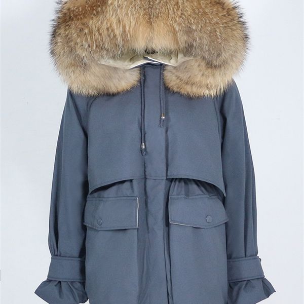 2022 fashion real natural raccoon fur hooded winter coat women 90% white duck down jacket thick warm parkas female outerwear 220822, Black
2022 fashion real natural raccoon fur hooded winter coat women 90% white duck down jacket thick warm parkas female outerwear 220822, Black