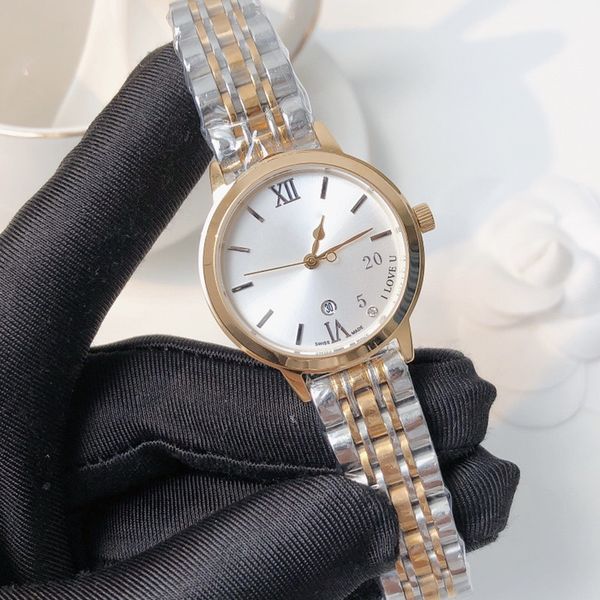 simple fashion women's watch 30mm quartz movement tempered glass mirror 316 stainless steel strap butterfly double snap buckle woman lu, Slivery;golden
simple fashion women's watch 30mm quartz movement tempered glass mirror 316 stainless steel strap butterfly double snap buckle woman lu, Slivery;golden