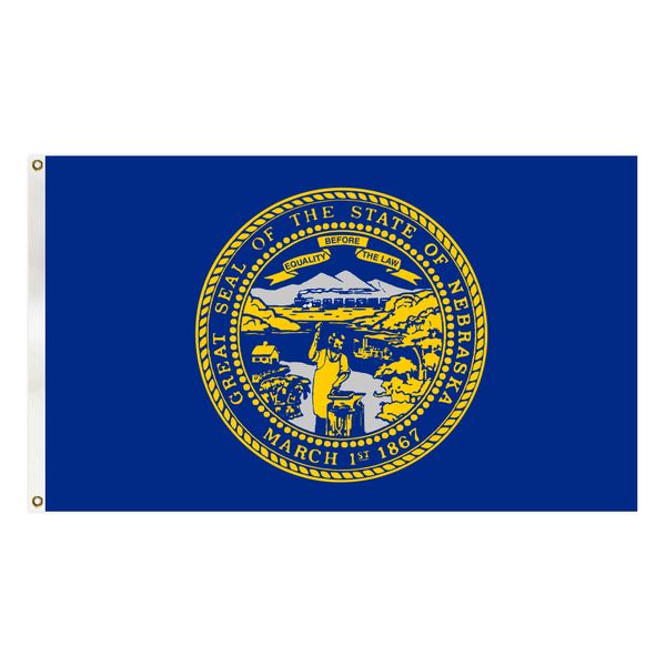 usa nebraska state flag 90x150 cm america banner hipping with two brass grommets for decoration
usa nebraska state flag 90x150 cm america banner hipping with two brass grommets for decoration